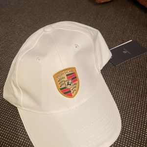 Porsche Men's Hat White